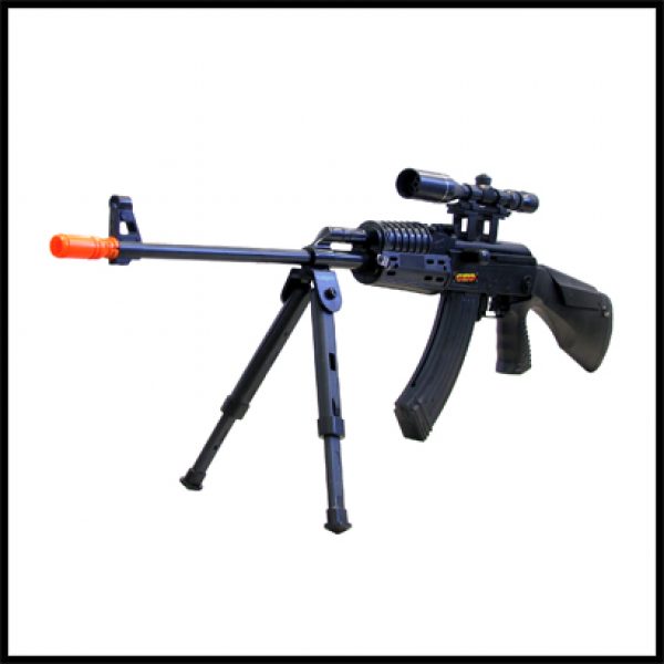 See Airsoft Rifle 2 Spring AK-47 Sniper Rifle FPS-290 Airsoft Gun