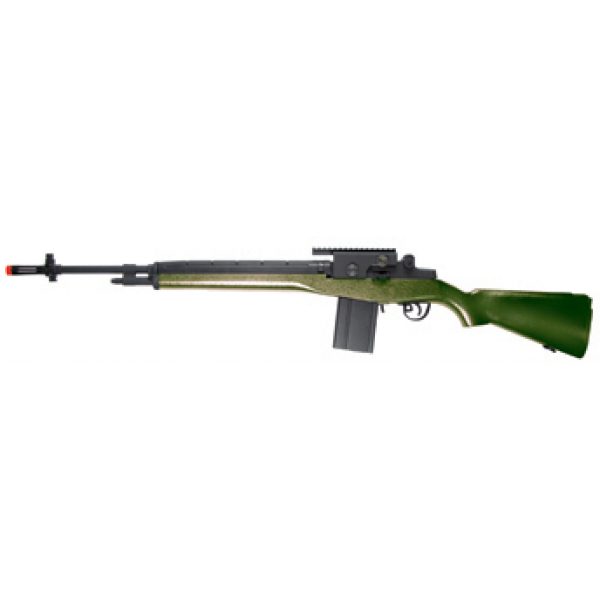 See Airsoft Rifle 1 Electric M14 Sniper Rifle Bolt Action Olive Drab FPS-390 Airsoft Gun