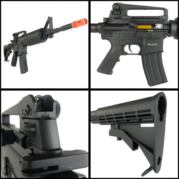 See Airsoft Rifle 2 Electric M4 ZM81B FPS-280 Airsoft Rifle
