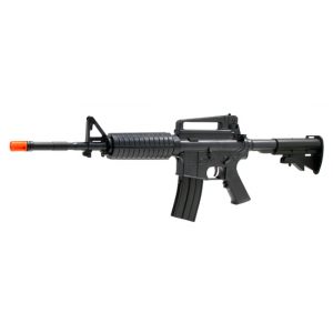 See Airsoft Rifle 1 Electric Mini M4A1 Assault Rifle FPS-200 Collapsible Stock Airsoft Gun