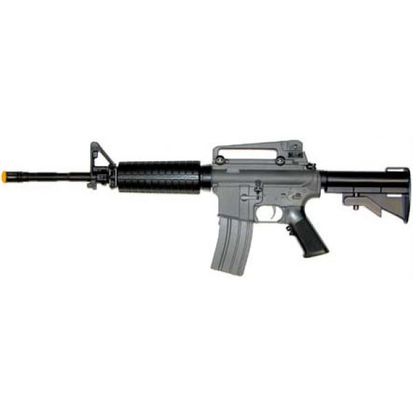 See Airsoft Rifle 1 Electric Mini Maxx AR15 Assault Rifle FPS-170, 3/4 Scale, Collapsible Stock Airsoft Gun