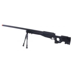 See Airsoft Rifle 1 Spring Bravo MK98 Bolt Action Sniper Rifle Black FPS-580 Airsoft Gun