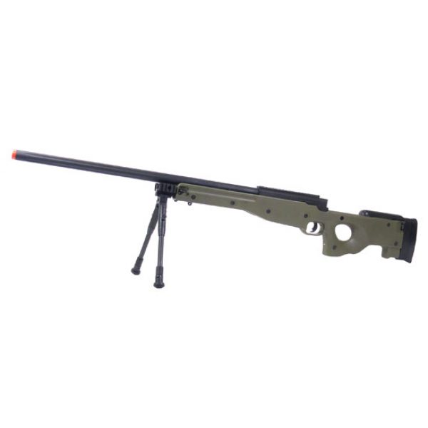 See Airsoft Rifle 1 Spring Bravo MK98 Bolt Action Sniper Rifle Green FPS-580 Airsoft Gun