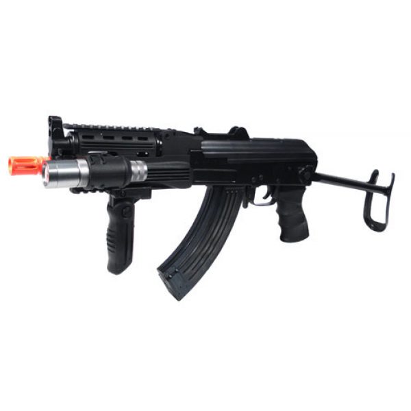 See Airsoft Rifle 1 Electric SRC AK47 Assault Rifle FPS-330 Full Metal, Folding Stock, Flashlight Airsoft Gun