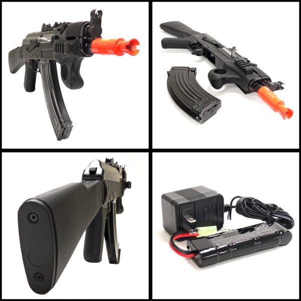 See Airsoft Rifle 2 Electric SRC AK47 Spetsnaz Rifle FPS-415 Airsoft Gun