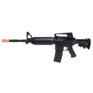See Airsoft Rifle 1 Electric SRC Micro M4 GE0501 Assault Rifle FPS-320, Collapsible Stock Airsoft Gun