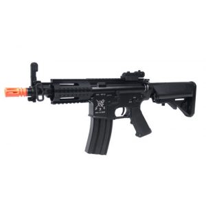 See Airsoft Rifle 1 Electric SRC Micro M4 GE0505C Assault Rifle FPS-360 Full Metal, Collapsible Stock Airsoft Gun