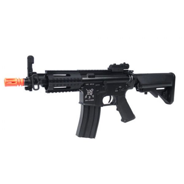 See Airsoft Rifle 1 Electric SRC Micro M4 GE0505C Assault Rifle FPS-360 Full Metal, Collapsible Stock Airsoft Gun