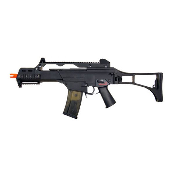 See Airsoft Rifle 1 Electric SRC Sport SR36 Rifle Black FPS-415 Side Folding Stock, Integrated Rail System Airsoft Gun