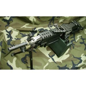 See Airsoft Rifle 1 Electric Star M249 Paratrooper AEG FPS-415 Box Magazine Airsoft Gun