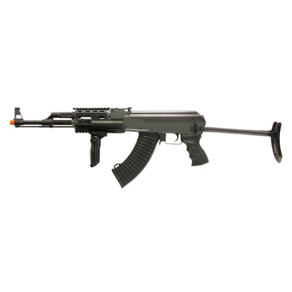 See Airsoft Rifle 1 Electric Tactical AK47 Rifle FPS-340 Grip, Folding Stock Airsoft Gun