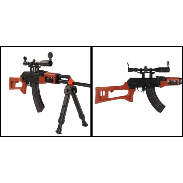 See Airsoft Rifle 2 Spring Combat Force SVD Sniper Rifle FPS-225 Airsoft Gun