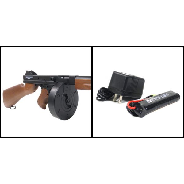See Airsoft Rifle 2 Electric Thompson M1A1 Military Rifle FPS-328 Airsoft Gun