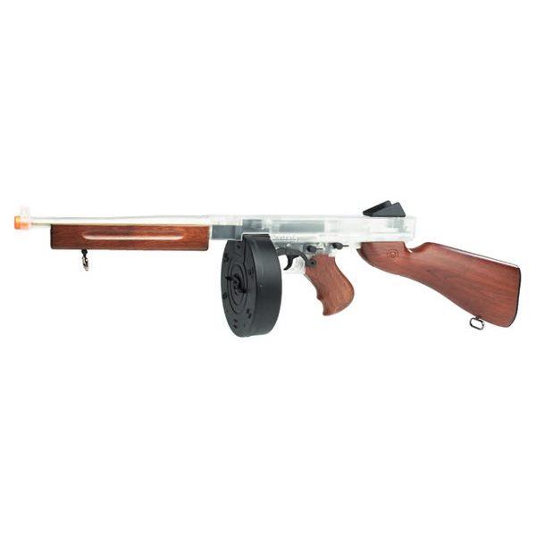 See Airsoft Rifle 1 Electric Thompson M1Electric Thompson 43905 M1A1 Eco-Line Rifle FPS-328 Airsoft GunA1 Eco-Line Rifle FPS-328 Airsoft Gun