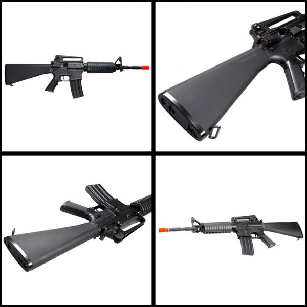 See Airsoft Rifle 2 Electric TSD Sports MIL4 Assault Rifle FPS-415 Airsoft Gun