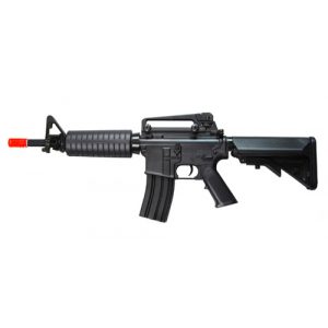 See Airsoft Rifle 1 Electric TSD Sports MIL4 Assault Rifle FPS-415 Collapsible Stock Airsoft Gun